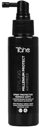 Tahe Spray capilar protector térmico 230º Millenium Protect con Ácido Glicólico, 100 ml