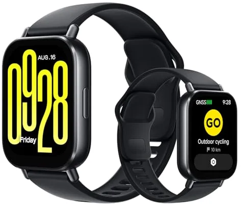 XIAOMI Redmi Watch 5 Active, Llamadas Bluetooth, Pantalla LCD de 2 Pulgadas, Monitor de frecuencia cardíaca, 140 Modos Deportivos, hasta 18 días de autonomía, Negro