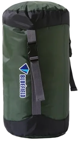 TRIWONDER Bolsa de Compresión Ligera Funda de Compresión para Saco de Dormir Impermeable y Ultraligero Ahorrar Espacio para Camping Senderismo Viajes Mochilero (Verde Oscuro, XL)