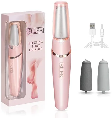 Eliminador de Callos Eléctrico para Pies, Herramientas de Pedicura Electrónicas Recargables para Archivadores de Pies, Cuidado Profesional de los Pies Pedi para Piel Seca/Muerta