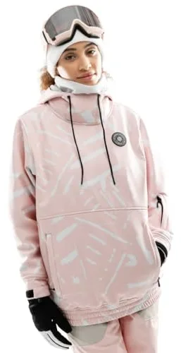 SIROKO - Chaqueta de Nieve para Mujer W1-W Lapland - S - Rosa