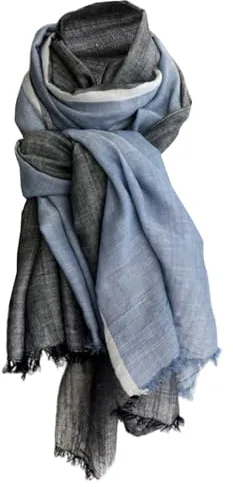 1 Pieza Bufanda De Algodón Y Lino, Bufanda Suave, Bufanda Para Hombre, Bufanda Larga, Bufanda Cálida, Accesorios De Vestir