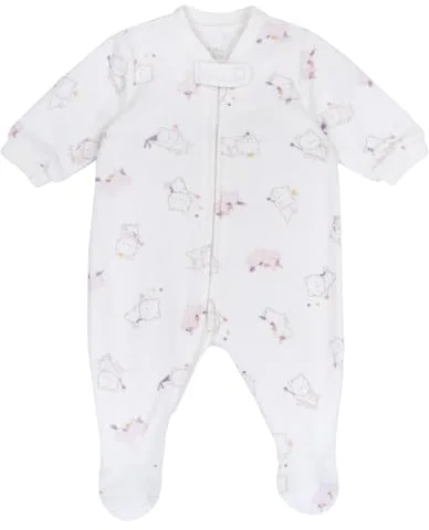 Chicco, Pijama Bebé Niño Y Niña de Suave y Cálido Forro Polar con Cómoda Abertura Frontal, Adecuado para el Invierno, Ropa de Bebé para Niño y Niña 0-24 Meses, Designed in Italy
