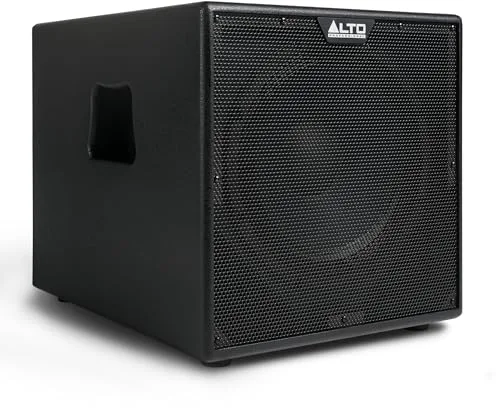 ALTO TX12S Subwoofer 900W 12 Pulgadas Altavoz Autoamplificado y Mejorado con DSP con Bobina de Voz de 2 Pulgadas, Graves de Superior Calidad y Fácil Configuración