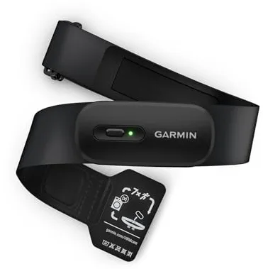 Garmin HRM-200, Monitor de frecuencia Cardiaca, Resistente al Agua, Correa Lavable a máquina, Correa Ajustable para garantizar un Ajuste Ideal, hasta 1 año de batería, Talla M-XL