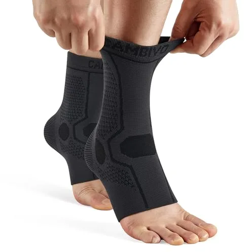 CAMBIVO Tobillera para Esguince, Calcetines Fascitis Plantar, Tobillera Estabilizadora, Tobilleras Esguince Deportiva, para Fascitis Plantar, Lesiones, Hinchazón, Espolones, Tondon de Aquiles, Deporte