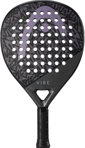 HEAD Vibe 2025 Padelschläger, Negro-Morado