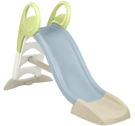 Smoby Life Tobogan GM - Tobogán Infantil 1,50 m con Conexión para Agua, Peldaños Antideslizantes, Asas Ergonómicas, Plástico Reciclado, Resistente a los Rayos UV, para Niños de +2 Años (7600820509)