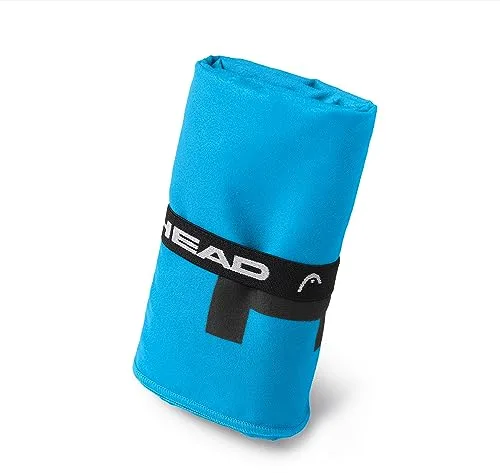 Head Active - Toalla Microfibra con Elástico, Toalla Baño Ideal como Toalla Gimnasio y Toalla Playa Grande Ducha 180x90 Secado Rápido, Toallas Baño Grandes Ahora Espacio Toallas Lavabo y Ducha