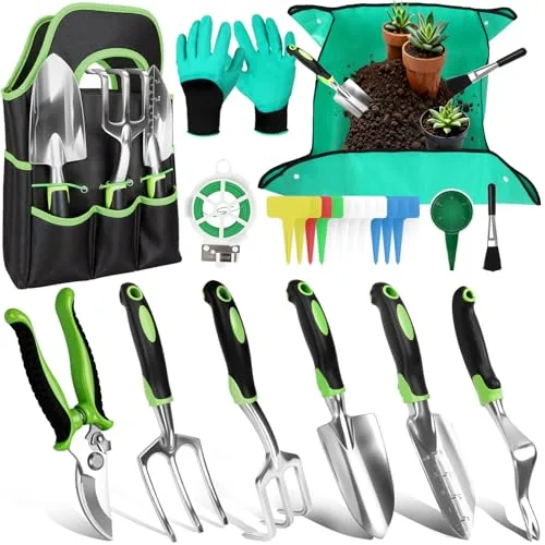 USHOP Juego de Herramientas de Jardinería,Juego de Herramientas de Mano de Jardín,Kit de Herramientas de Mano de Jardinería,Las Suculentas Herramienta,Mini Herramientas de Jardín para Trasplante