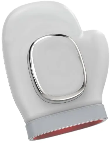 Masajeador de manos con bolsa de aire, masajeador eléctrico de manos con calor y compresión, dedos separados | 3 masajes | 3 temperaturas | 5 niveles | temporizador automático | terapia de manos