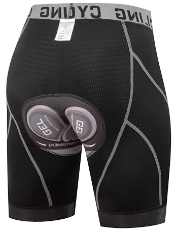 COTOP Shorts de Ciclismo para Hombre con Acolchado de Gel - Ropa Interior Transpirable MTB/Moto，Regalo Ideal para Ciclistas