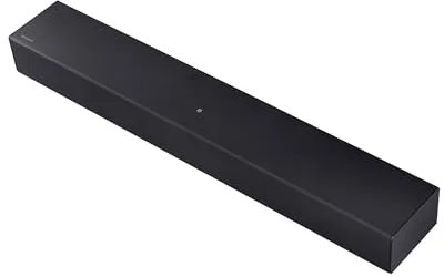 Samsung Barra de Sonido HW-B400F/ZF, 2.0ch woofer integraod, Modo de Juego, conexión múltiple Bluetooth, Color Negro