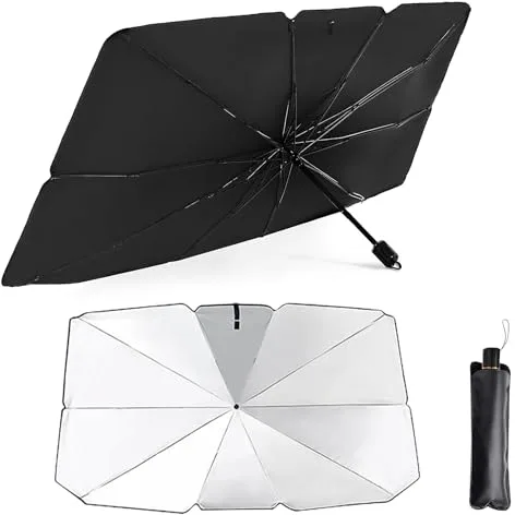 Parasol de Coche para el Parabrisas, para Parabrisas Delantero versión Mejorada Sombrilla Protege tu Coche de arañazos, Adecuado para la Mayoría de Los Modelos