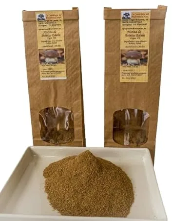 Harina y Polvo de Boletus Edulis (200 grs) Setas Silvestres Deshidratadas - Hongos Porcini