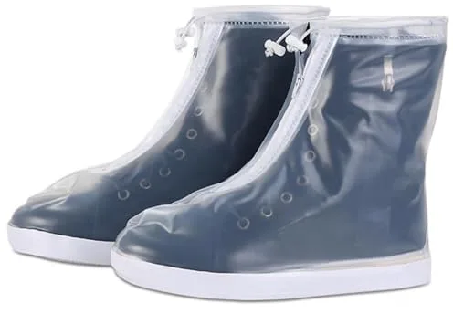 ZYEKIU Cubrezapatos Protector Calzado Lluvia Cubre Zapatos Cubre Botas para Lluvia Cubrezapatos Impermeable Antideslizante Reutilizable Cubrecalzado para Días Lluvioso Nieve Unisexo (XL/40-41)