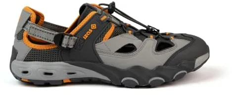 Izas Frosty V4 Sandalias de Mujer y Hombre para Verano Cerradas y Cómodas. Calzado Resistente al Agua para Trekking y Barranquismo. Sandalias Deportivas para Caminar Tipo Cangrejera. Color Gris