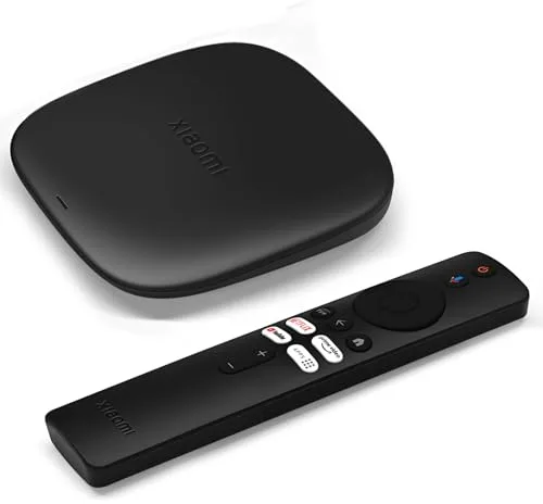 Xiaomi TV Box S (3nd Gen) - 4K Ultra HD, Potente procesador,2GB RAM, 32GB Memoria Smart TV Box, Google TV, Dolby Vision, HDR10+, Dolby Atmos, DTS-X, Wireless Projection, WiFi 6, Negro (Versión ES)