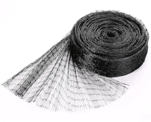 GWHOLE 10m x 4m Red Protección de Color Negro para Campos, Cultivos, Malla Antipájaros para Protección de Jardín, Plantas, Cargas Pesadas, Árboles de Frutas