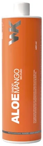 Weekontrol Aloe Vera Puro 99% para Beber. Zumo sin Azúcares añadidos. Sabor a Mango y Mandarina. Jugo Aloe Vera, Bebida Digestiva e Hidratante 480ml (480 ml, Mango)