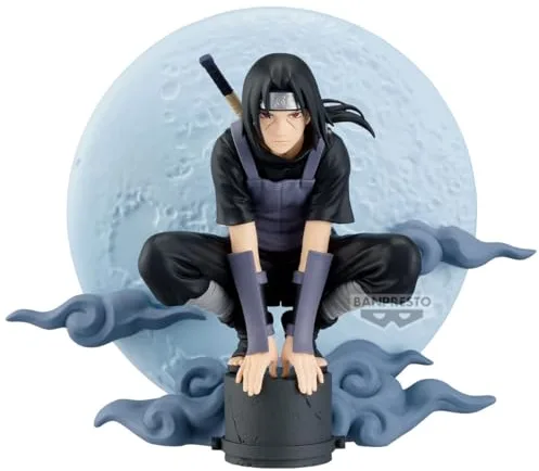 Banpresto Figura de Accion Itachi Uchiha Naruto Shippuden, Memorable Saga Special 13cm, BP29614P Multicolor, Figura Coleccionable, Optimo para los fanaticos del Anime