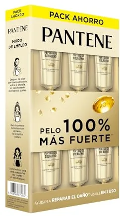 Pantene Pro-V Repara Y Protege Ampollas Tratamiento Intensivo Reparadoras Del Pelo, Ayudan A Reparar El Daño Visible En 30 Segundos, 2 x 45 ml