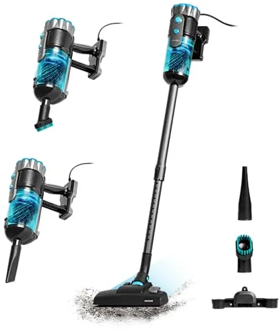 Cecotec Conga Popstar 600 X-TREME Aspiradores Verticales Cable, W, Gris