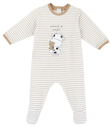Chicco, Pelele Bebé Niño y Niña en Suave Algodón, con Cómoda Apertura en la Entrepierna, Ideal para Primavera y Verano, Ropa Niño y Niña, Designed in Italy