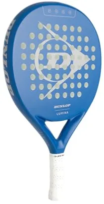 Dunlop Padel Raqueta Lumina Blue - Amazon Exclusivo - Marco de Grafito, Pro EVA Core, 365g