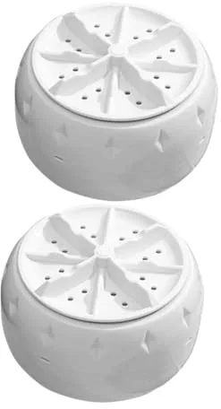 Veemoon 2piezas Mini Lavavajillas Ultrasónico Con Usb Lavadora Portátil Para Fregadero y Calcetines