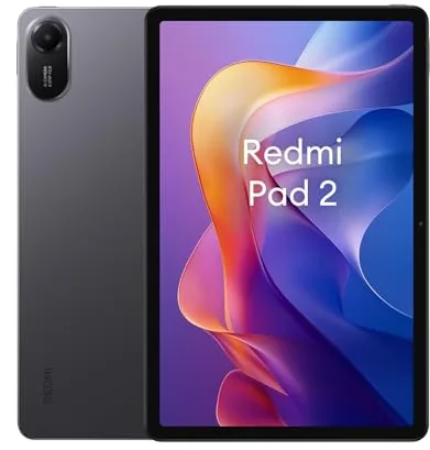 XIAOMI Redmi Pad 2 - Tablet de 11" 2.5K (MediaTek G100-Ultra, 4GB de RAM, 128GB de ROM, WiFi 5 + Bluetooth 5.3, Batería de 9000 mAh, Cargador no Incluido), Gris (Versión ES)