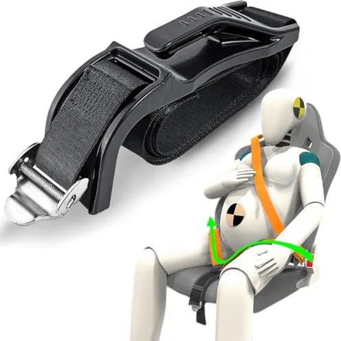 Mihutu® Cinturon Embarazada Coche Homologado, Para Proteger de Lmpactos o Presiones, Adaptador Cinturon Embarazada, Cinturon Embarazada Coche Protegiendo la Seguridad de la Madre y el Bebé
