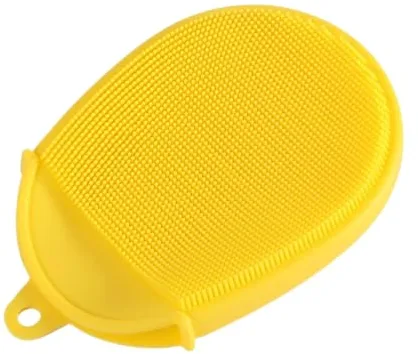 Esponja de cocina de silicona, para limpieza de platos, antiadherente, para la limpieza del hogar, parrilla, ollas, sartenes, bandejas de horno