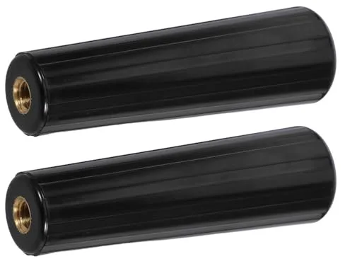 SEWOART Mango De Parrilla Aislado Con Rosca M10 Repuesto Para Herramienta De Varilla De Asador Mango Largo De Baquelita Para Barbacoa Al Aire Libre