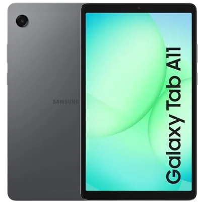 Samsung Galaxy Tab A11, Tablet Android, Pantalla 8.7”, 90Hz, 64GB Almacenamiento, 4GB Memoria, Altavoces Duales Dolby, Garantía del Fabricante 3 Años + 1 Año Extra, Gris (Versión Española)