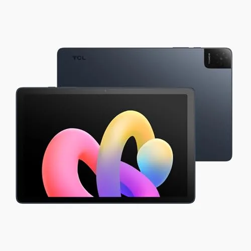 TCL Tab 10 Gen 4 Tablet, Pantalla IPS de 10,1", 4 GB + 64 GB, batería de 6000 mAh con Carga rápida de 18 W, IP54