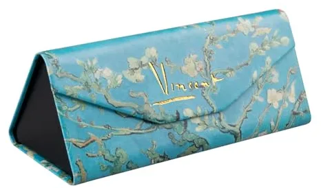 Grupo Erik Funda gafas Rigida Van Gogh - Estuche gafas de vista o de sol, Mujer o Hombre | Regalo Original Mujer : Exterior Forrado en PU Resistente e Interior Terciopelo (16,7x 7 cm)