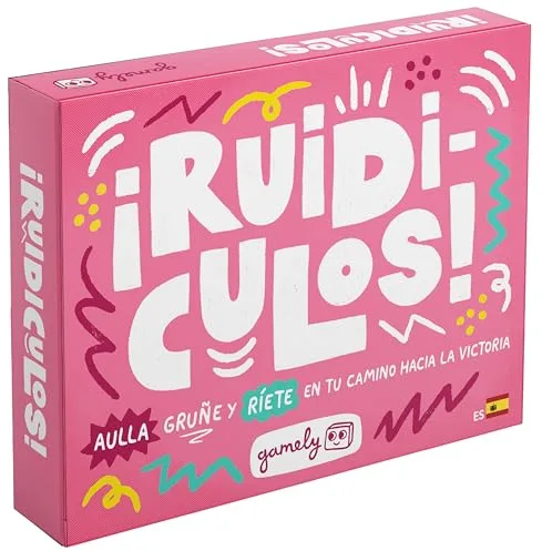 Gamely RUIDICULOS | El divertidísimo Juego de Bolsillo en el Que se Hacen Ruidos ridículos | El Juego de Cartas para Toda la Familia Que hará reír a niños, jóvenes y Mayores