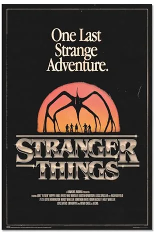 Grupo Erik Poster Stranger Things Merchandising - Posters Decorativos; 61x91,5 cm a todo color (decoracion pared) | Laminas Decorativas; ideal Decoración Habitación, Regalo Friki