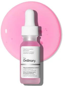 PHA 5% Exfoliating Lip Serum de The Ordinary, tratamiento de hidratación nocturna para labios, 15ml