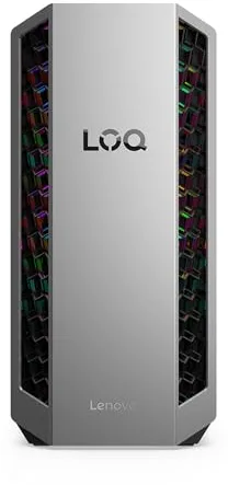 Lenovo LOQ Tower Gaming (AMD Ryzen 7 8745HX, NVIDIA GeForce RTX 5060, 16 GB RAM, 1 TB SSD, 26L, Wi-Fi 7, Sin Sistema Operativo) - Color Gris