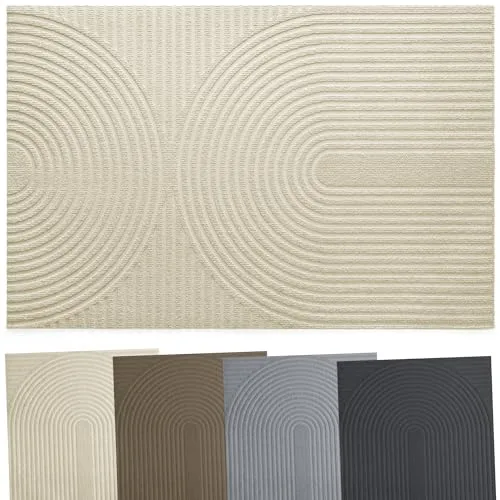 Zenacasa - Felpudo Entrada Casa Exterior e Interior 40x60 cm - Antideslizante, Absorbente y Lavable a Máquina - Felpudos Oeko-Tex Certificados - Beige