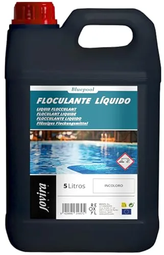 JOVIRA CORP 5L - Floculante Líquido | Clarificador de Agua Turbia para Piscinas | Acción Rápida y Alta Eficacia (5 litros)