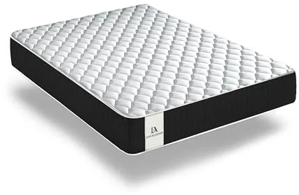DON ALGODON - Colchón Viscoelástico 135x200 Premium Confort - Máxima Ergonomía y Soporte - Altura 21 cm - Tejido Transpirable Ultrasoft - Doble Cara Invierno/Verano - Firmeza Media - Antiácaros