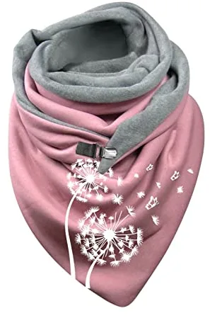 bufanda - Bufandas Para Mujer Invierno - Pashmina Mujer Invierno Bufanda Lana De Lana Cuello Pañuelos Cuello Pañuelos Echarpe Cachecol Mulher Blanca Navidad Grande Echarpe Pelo Abrigo De Fular Scarf