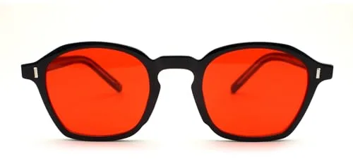 Gafas Filtro Luz Azul para Hombre Mujer Biohaking - Gafas Bloqueadoras Luz Azul para Ordenador - Bloqueo Anti Luz Azul - Mejora Calidad del Sueño y Alcanza tu Mejor Version TR90+CP (Noche)