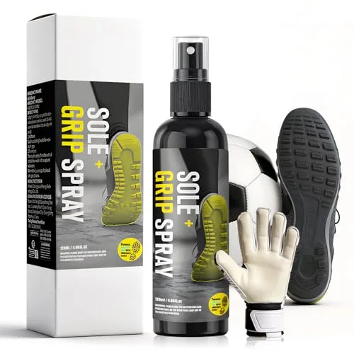 WEILAOK Spray Agarre de Zapatos, Genérico Spray de Agarre para Zapatillas de Baloncesto, Antideslizante, Mejora el Agarre, Apto para Todo Tipo de Calzado Deportivo, 120ml