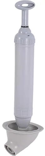 ZYEKIU Desatascadorde Tuberíascon Aire Comprimido, Cabezas Pistón Lavabo, Desatascador Embolo Inodoro Alta PresiTuberias Vacío Succión Desagüe Potente Airedesatascador sa Presion Desatascador (Gris)