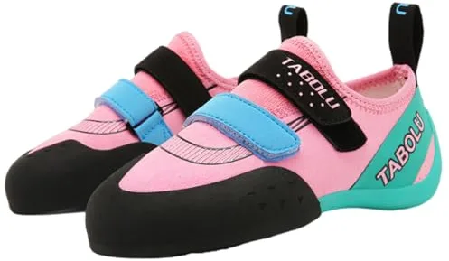 Zeihyeurus Zapatos De Escalada para Hombres Y Mujeres,Zapatos para Principiantes Escalada,Zapatillas de Entrenamiento para Boulder,Ligeros,Respirable,para Principiantes En Interiores