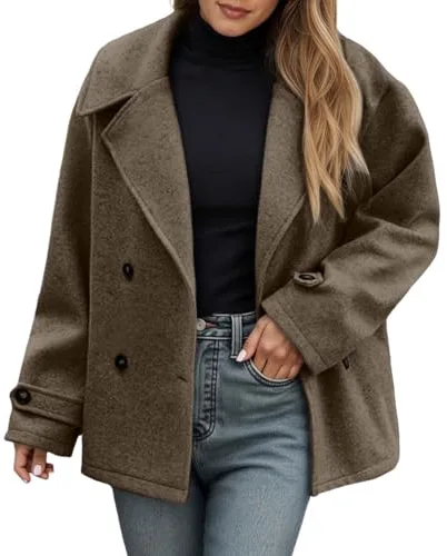 Gabardina Corta Mujer Gabardina Mujer Larga Abrigo Marinero Corto Paño Trench Coat Elegante Invierno Chamarras De Women Jacket Transpirable Chaqueta Primavera 3Xl Ropa Negro Abrigos Cortos Negra